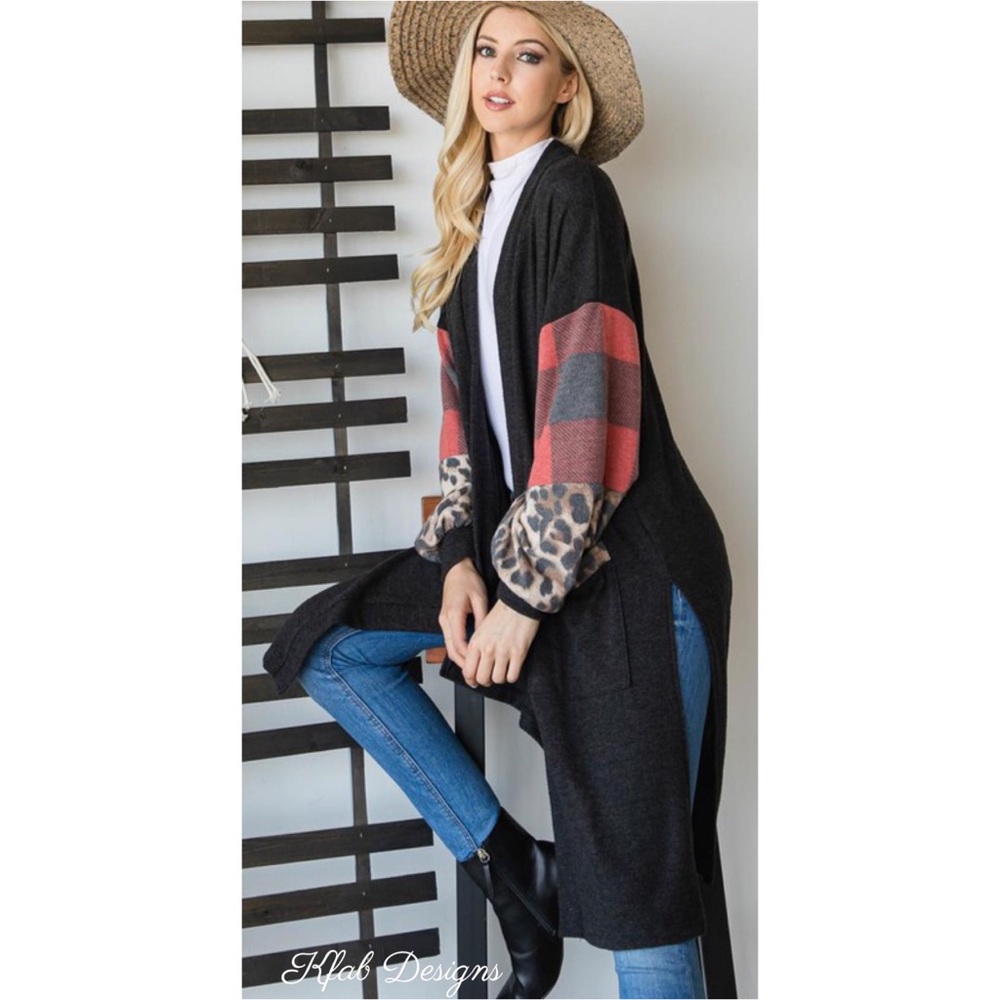 ❤️LAST! Super Soft Longline Slit Pocket Cardigan - Picture 3 of 8